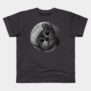 Goofy Cat Kids T-Shirt